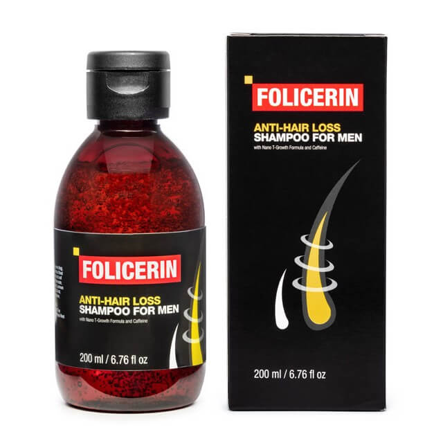 Folicerin - shampooing contre la chute des cheveux
