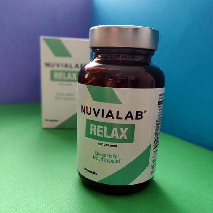 NuviaLab Relax : Supplément naturel contre le stress et l'anxiété